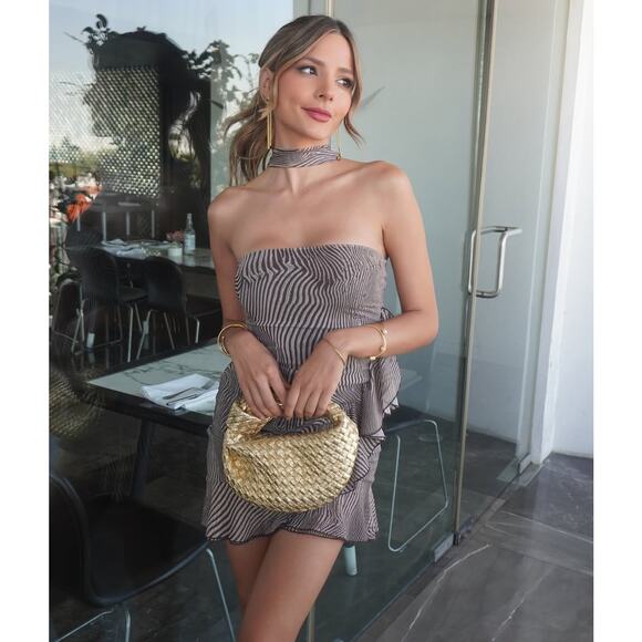 RARE!!! ZARA BLOGGER FAVE!!! Strapless Short Dress NWT - Picture 8 of 16